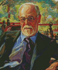 Sigmund Freud Diamond Painting