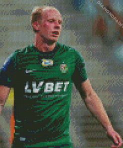 Slask Wroclaw Footballer Diamond Painting