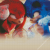 Sonic And Knuckles Diamond Painting