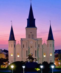 St Louis Cathedral Diamond Painting