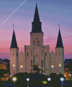 St Louis Cathedral Diamond Painting