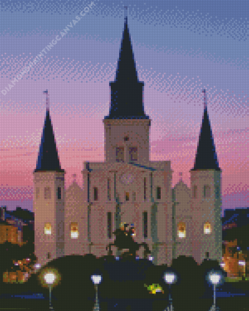 St Louis Cathedral Diamond Painting