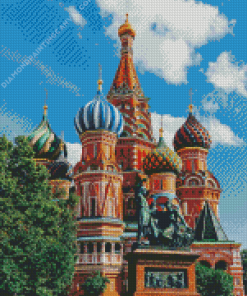 St Basils Cathedral Diamond Painting