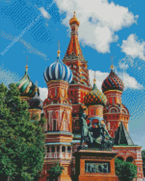 St Basils Cathedral Diamond Painting