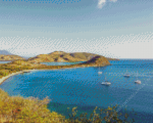 St Kitts Island Diamond Painting