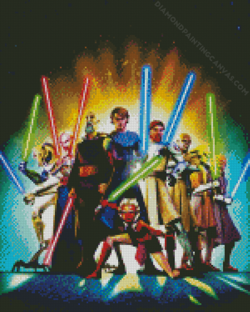 Star Wars Clone Wars Diamond Painting