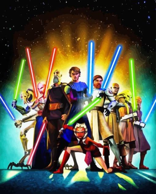 Star Wars Clone Wars Diamond Painting