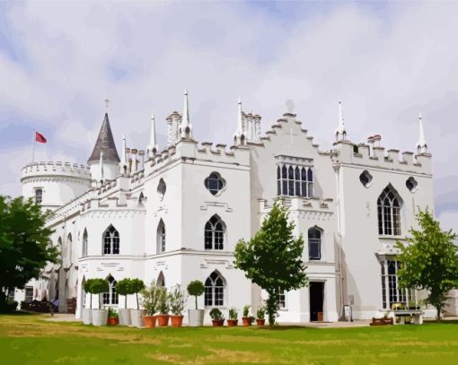 Strawberry Hill House Diamond Painting