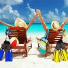 Summer Relax Beach Diamond Painting