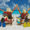 Summer Relax Beach Diamond Painting