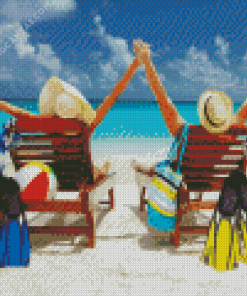 Summer Relax Beach Diamond Painting