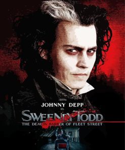 Sweeney Todd Poster Diamond Painting