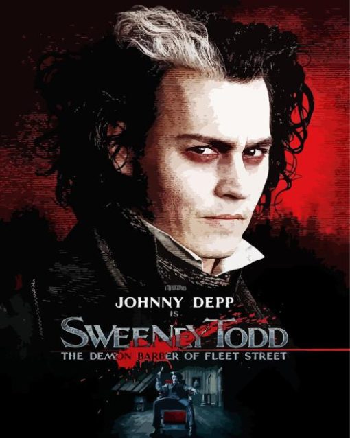 Sweeney Todd Poster Diamond Painting