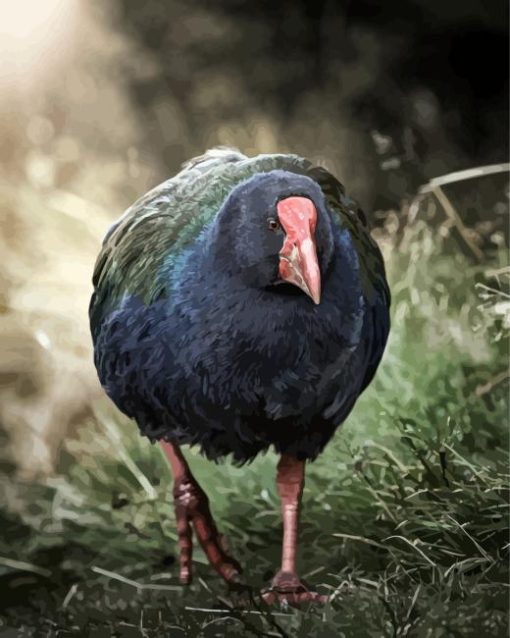 Takahe Rail Diamond Painting