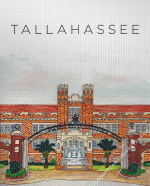 Tallahassee Poster Diamond Painting