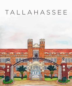 Tallahassee Poster Diamond Painting