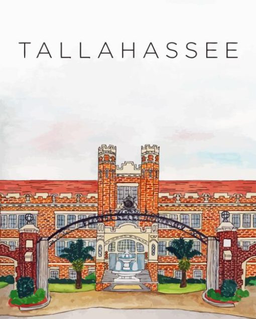 Tallahassee Poster Diamond Painting