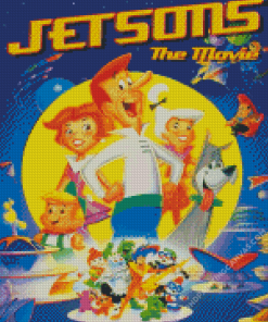 The Jetsons Poster Diamond Painting