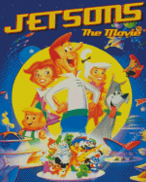 The Jetsons Poster Diamond Painting