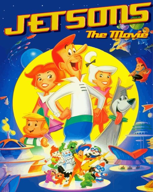 The Jetsons Poster Diamond Painting