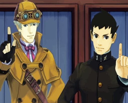 The Great Ace Attorney Diamond Painting