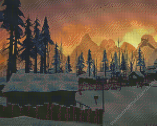 The Long Dark Game Diamond Painting