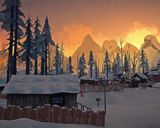 The Long Dark Game Diamond Painting