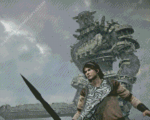 The Shadow Of The Colossus Diamond Painting