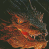 The Smaug Hobbit Diamond Painting