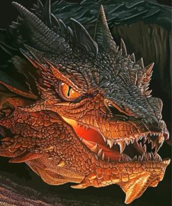 The Smaug Hobbit Diamond Painting