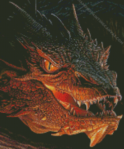 The Smaug Hobbit Diamond Painting