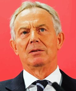 Tony Blair Diamond Painting