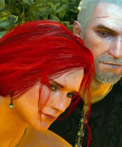 Triss And Geralt Diamond Painting