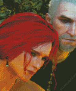 Triss And Geralt Diamond Painting