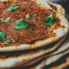 Turkish Lahmacun Food Diamond Painting