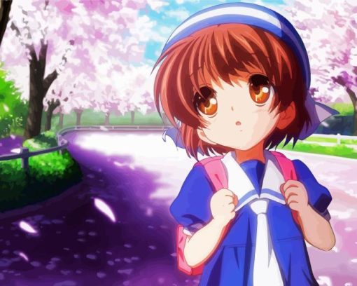 Ushio Okazaki Clannad Diamond Painting