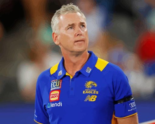 West Coast Eagles Coach Diamond Painting