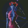 Widowmaker Overwatch Poster Diamond Painting