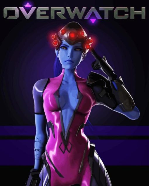 Widowmaker Overwatch Poster Diamond Painting