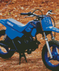 Yamaha Peewee Motorbike Diamond Painting