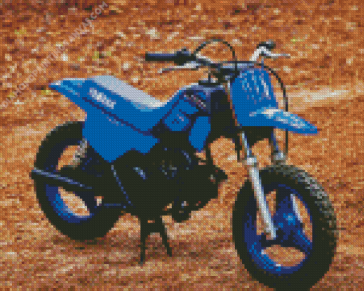 Yamaha Peewee Motorbike Diamond Painting