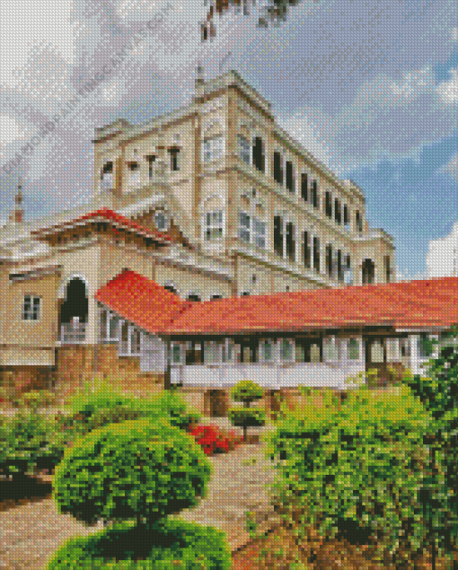 Aga Khan Palace Diamond Painting