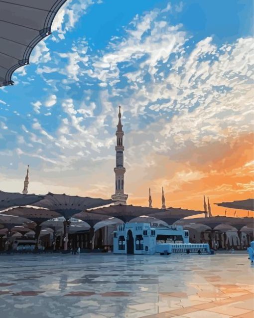 Al Masjid An Nabawi Diamond Painting