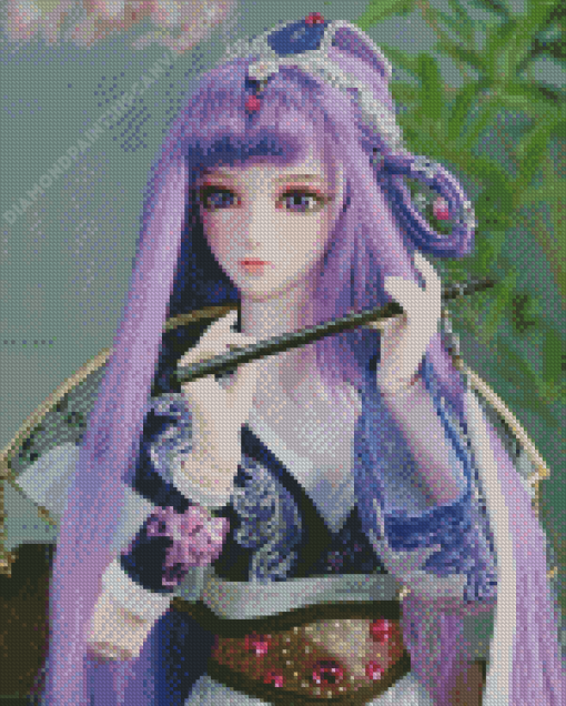 Anime Chinese Doll Diamond Painting