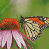 Beautiful Monarch Butterfly Diamond Painting