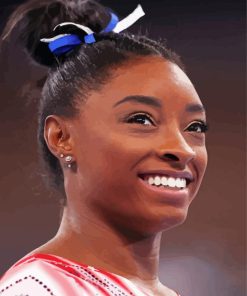 Biles Simone Diamond Painting