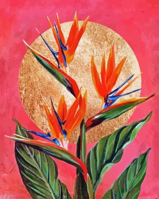 Bird Of Paradise Diamond Painting