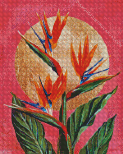 Bird Of Paradise Diamond Painting