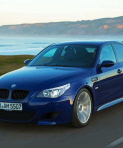 Blue Bmw E60 M5 Diamond Painting