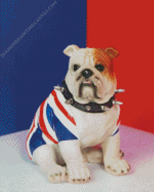 British Bulldog Diamond Painting